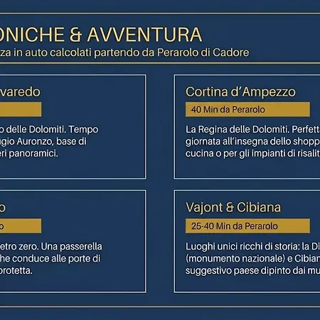 Dolomites Relax Fully Equipped & Private Parking Perarolo di Cadore